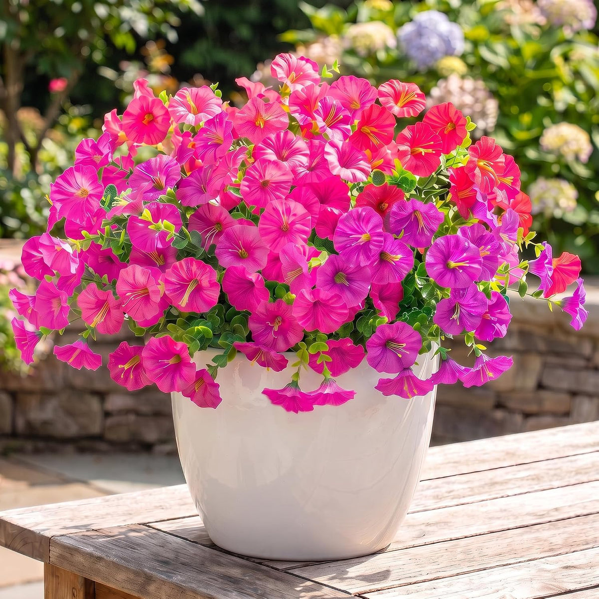 Fall Decor, Fall Decorations for Home, Fall Flowers for Outdoors, Fake Flowers Fake Plants, UV Resistant No Fade, Realistic High