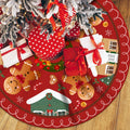 Gingerbread Christmas Decorations Christmas Tree Skirt 48Inch