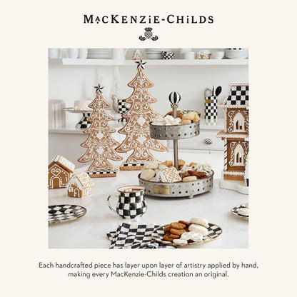 MACKENZIE-CHILDS Tabletop Tree, Small, Gingerbread Cookie
